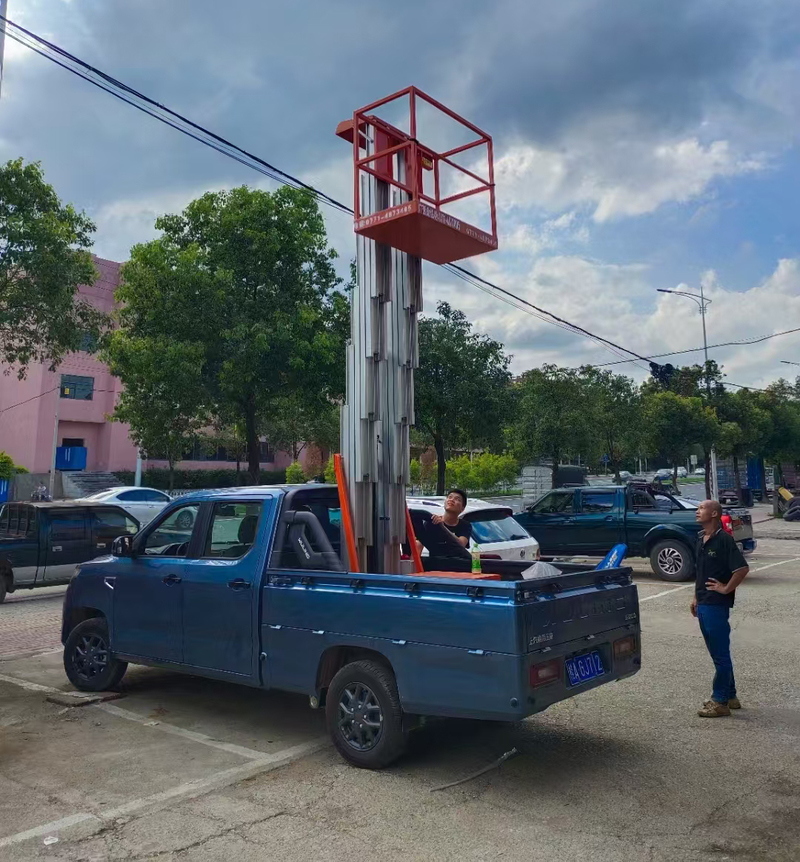商洛车载铝合金式高空作业车