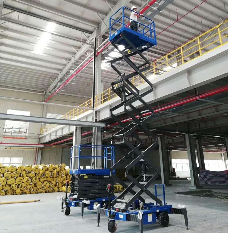 商洛助力行走剪叉式高空作业平台